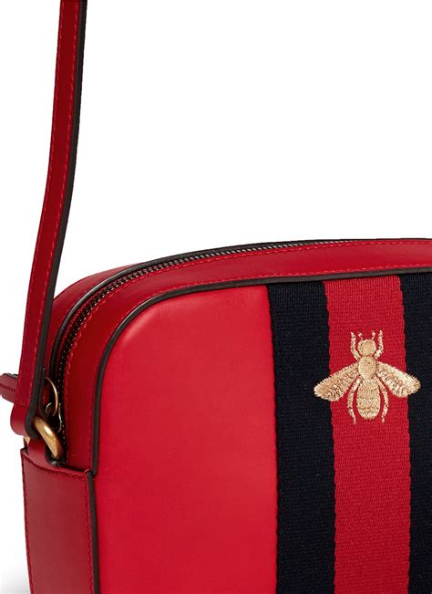 gucci bee crossbody|Gucci luggage.